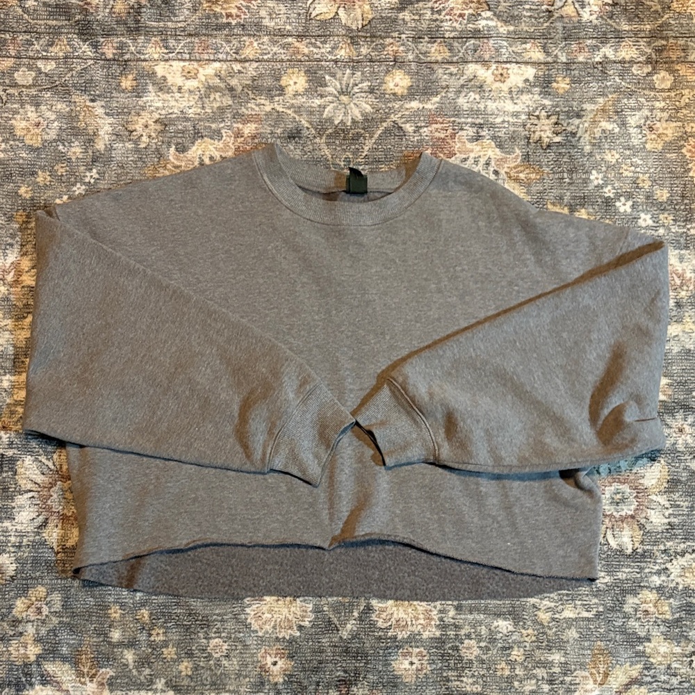 Wild Fable Charcoal Women's Cropped Sweater